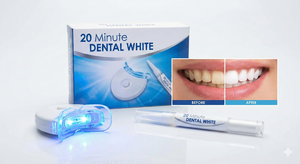 BLANQUEADOR DENTAL DENTAL WHITE 20 MIN