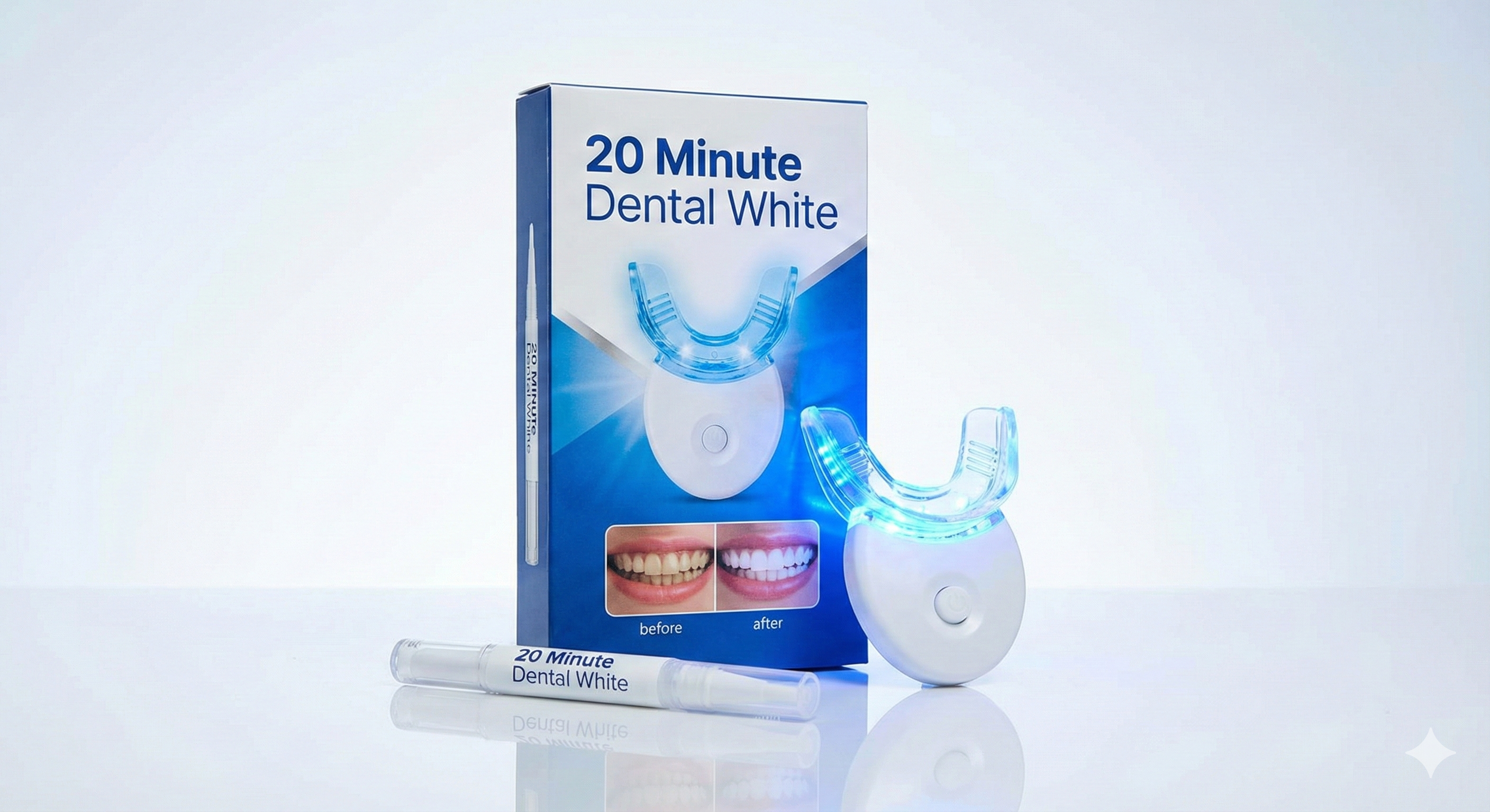 BLANQUEADOR DENTAL DENTAL WHITE 20 MIN